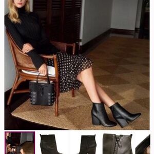 Tory Burch Black Ankle Booties